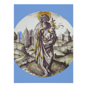 Foto Roundel con San Juan Bautista