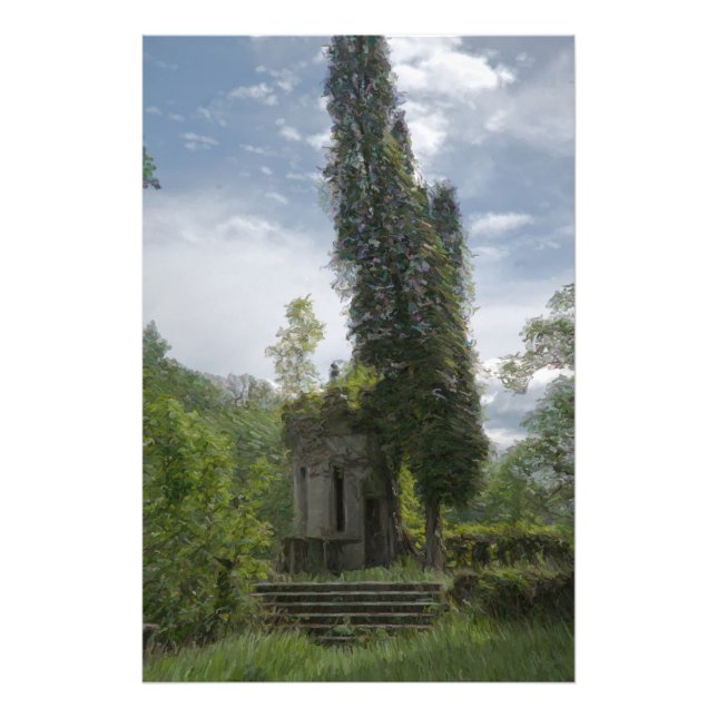 Foto Ruinas en el jardín (Frente)