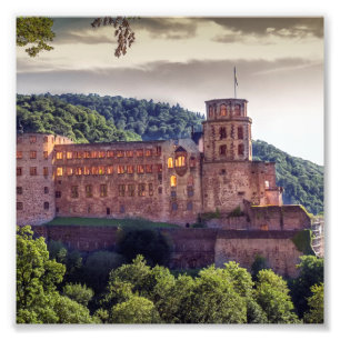 Foto Ruinas famosas de castillo, Heidelberg, Alemania
