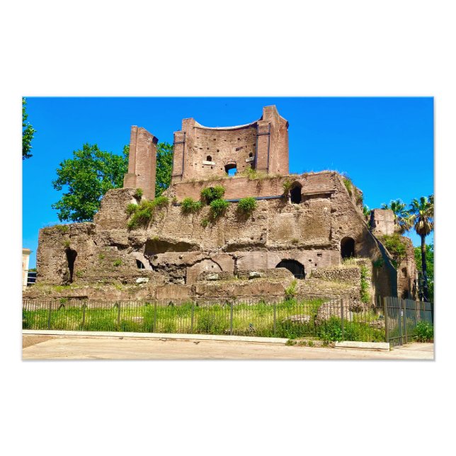 Foto Ruinas Piazza Vittorio Emanuele II - Roma, Italia (Frente)
