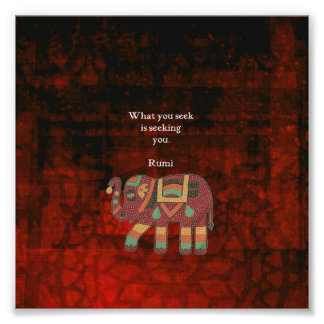 Foto Rumi inspirador lo que buscas cita