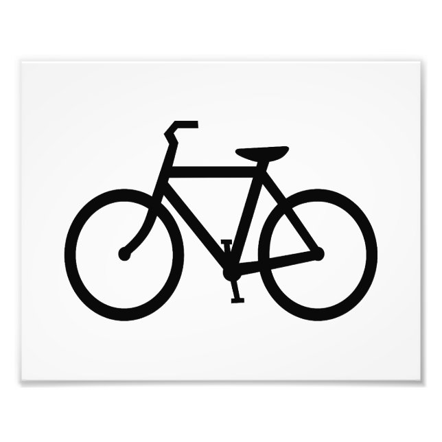 Foto Ruta de Bicicleta Negra (Frente)