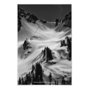 Foto Ruta de la nieve de montaña