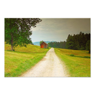 Foto Ruta y cabaña de madera de Austria