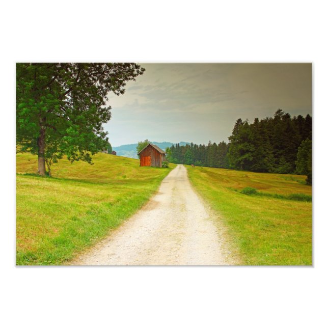 Foto Ruta y cabaña de madera de Austria (Frente)