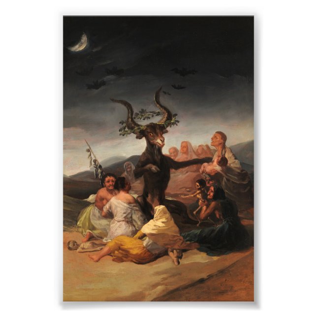 Foto Sábado de las brujas por Francisco de Goya (Frente)