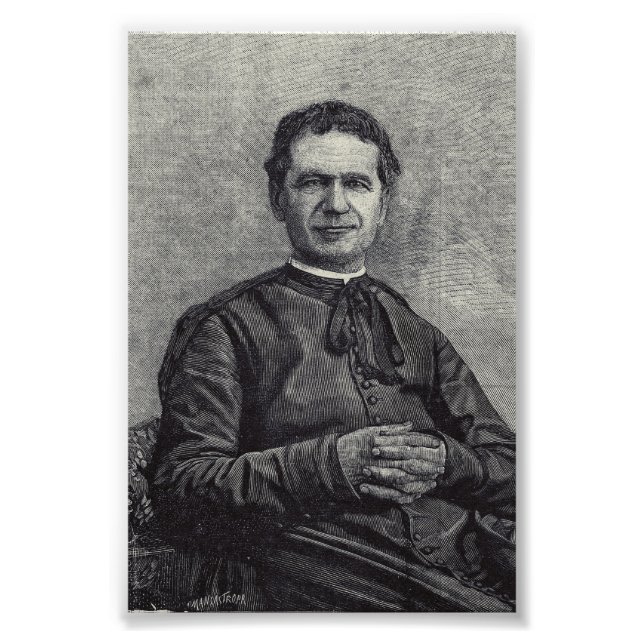 Foto Sacerdote y confesor de San Juan Bosco (Frente)