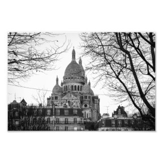 Foto Sacre Coeur Paris Montmartre | Blanco y negro -