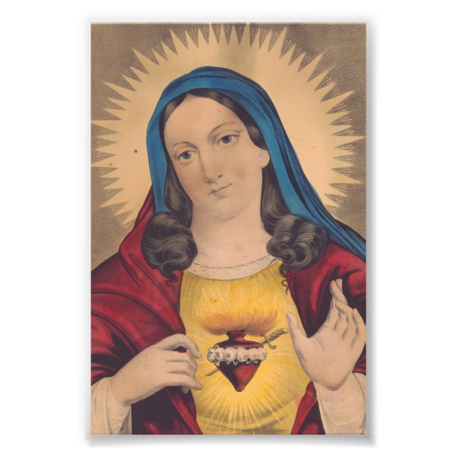 Foto Sagrado Corazón de María (Frente)