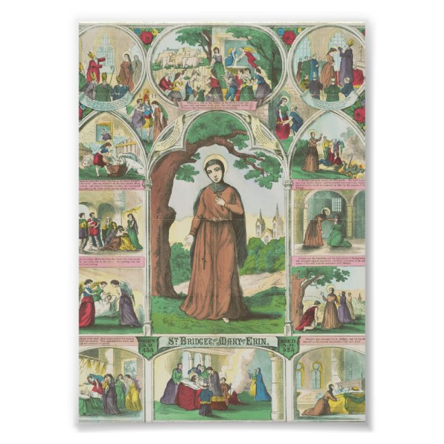 Foto Saint Brigid de Irlanda (Frente)
