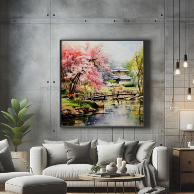 Foto Sakura en el jardín japonés (Subido por el creador)