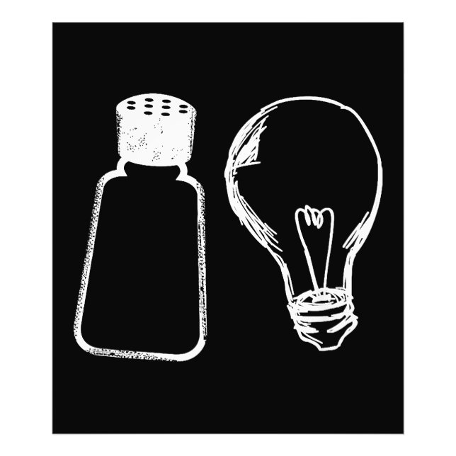 Foto Sal y luz bíblica de sal de ye contra Matthew 513- (Frente)