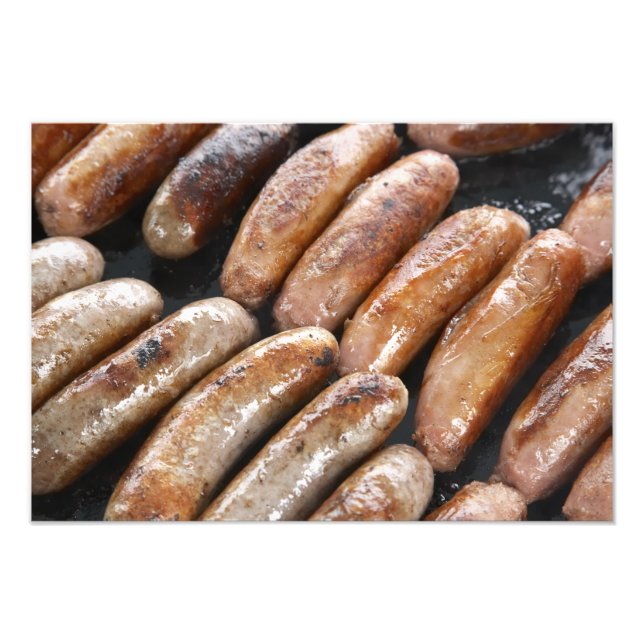 Foto Salchichas a la parrilla (Frente)