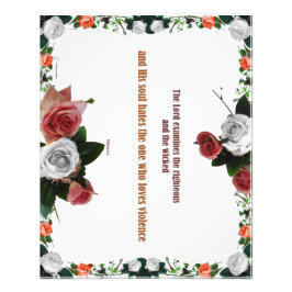 Foto Salmo 11:5, No hay violencia