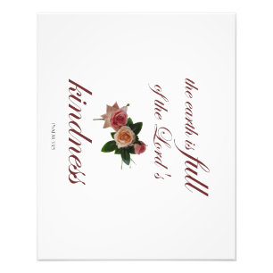 Foto Salmo-33, La Tierra está llena de la bondad del Se