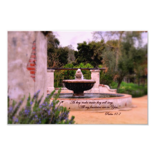 Foto Salmo 87:7 Mientras hacen música cantarán (Frente)