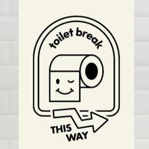 Foto Salto de inodoros de esta manera - Divertido Baño 