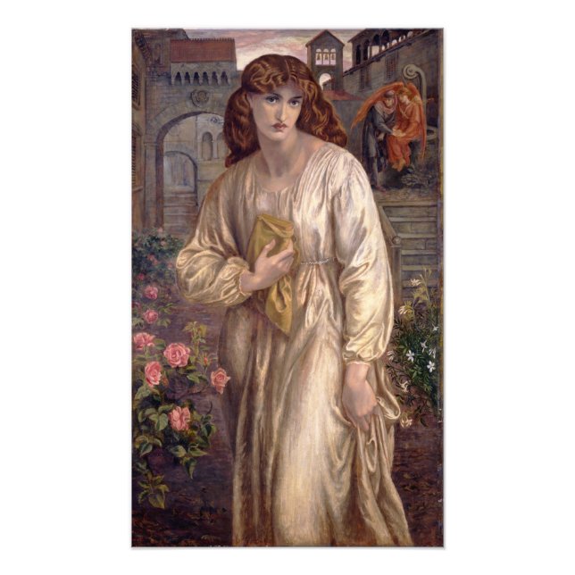 Foto Saludo a Beatrice de Dante Gabriel Rossetti (Frente)