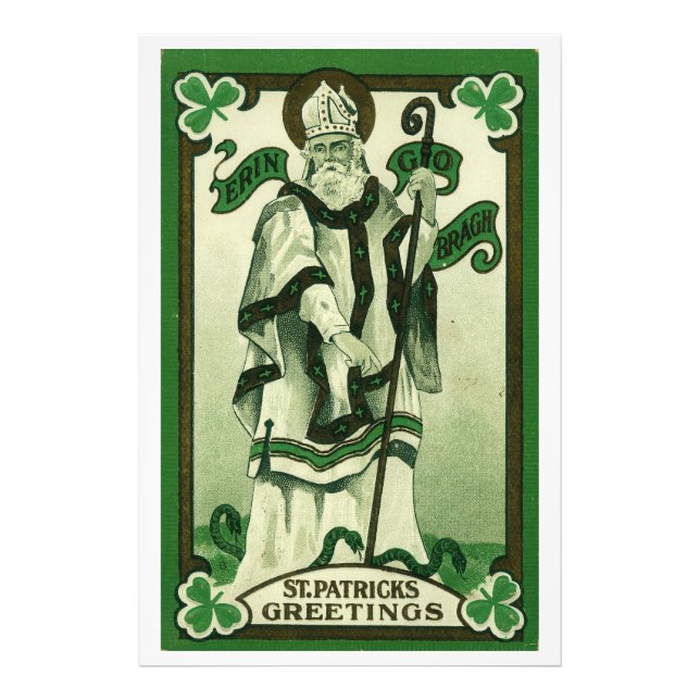 Foto Saludos de St. Patrick (Erin Go Braugh) (Frente)