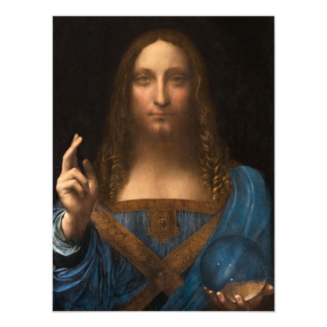 Foto Salvador Mundi de Leonardo da Vinci (Frente)