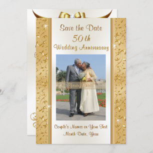 Foto Salven las tarjetas de aniversario del 50° Bo