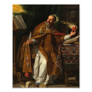 Foto San Agustín por Philippe de Champaigne