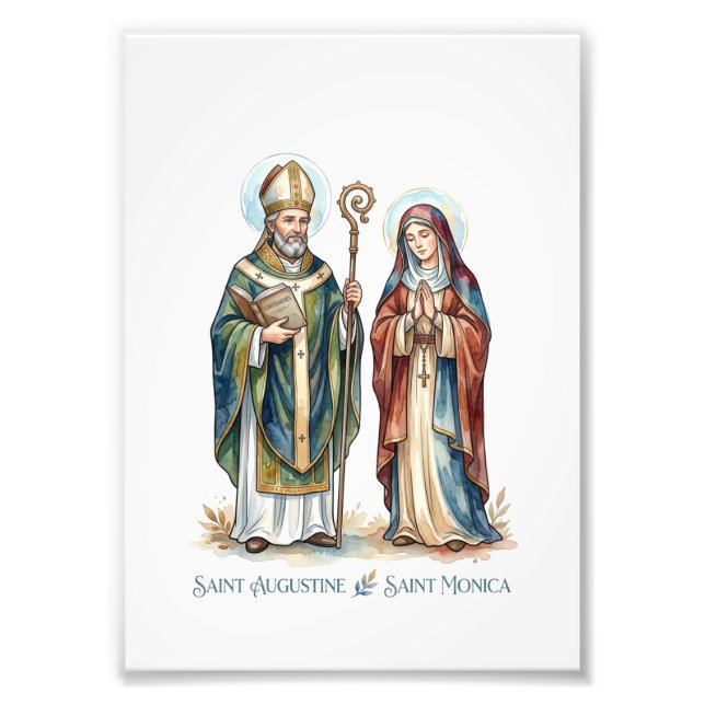 Foto San Agustín y Santa Mónica (Frente)