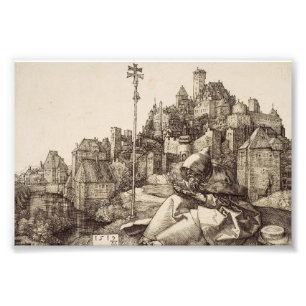Foto San Antonio leyendo de Albrecht Durer