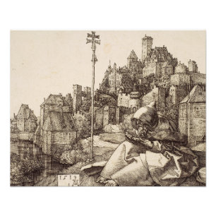 Foto San Antonio leyendo por Albrecht Durer