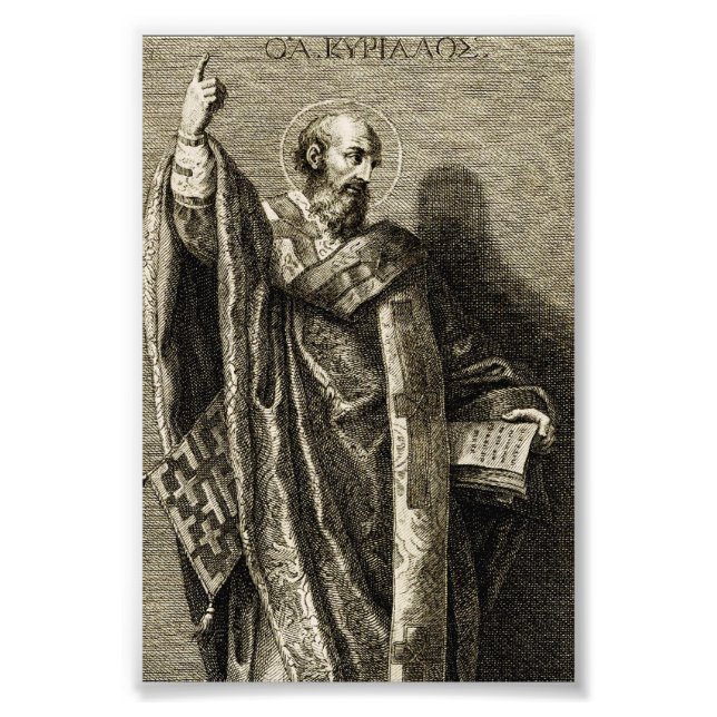 Foto San Cirilo de Confesor de Jerusalén (Frente)