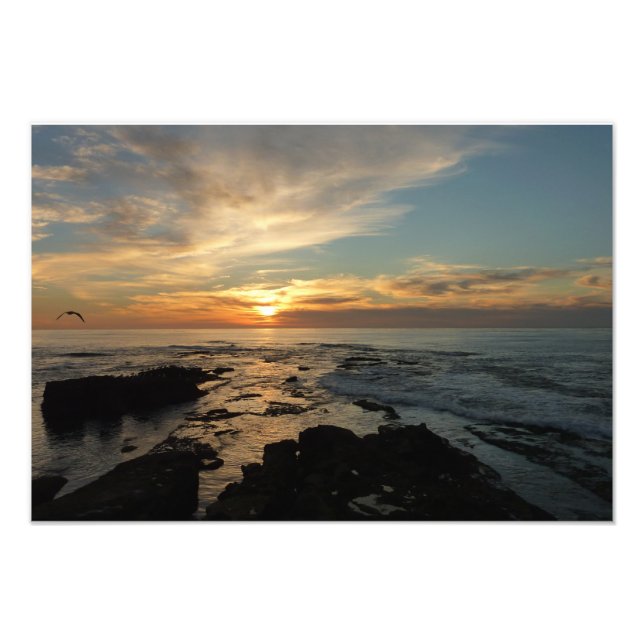Foto San Diego Sunset I California Seascape (Frente)