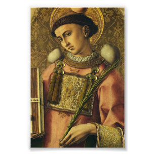 Foto San Esteban el Protomártir Iconografía de Arte Fin