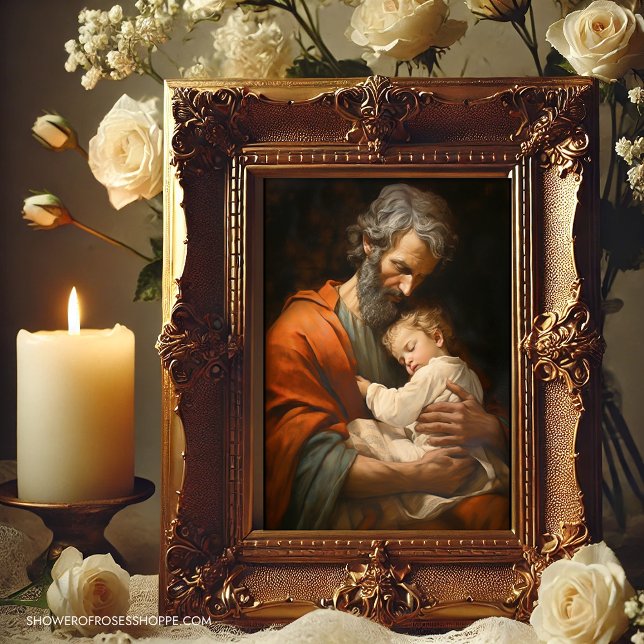Foto San José y el Niño Jesús Religioso (Subido por el creador)