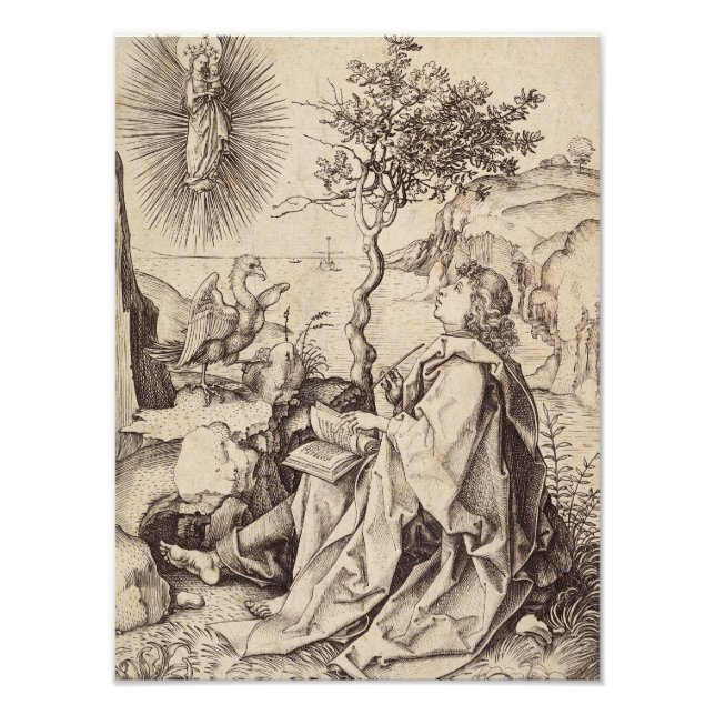 Foto San Juan Evangelista en Patmos (Frente)