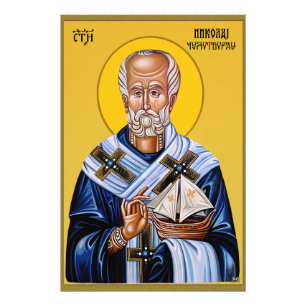 Foto San Nicolás, ícono eslavo ortodoxo