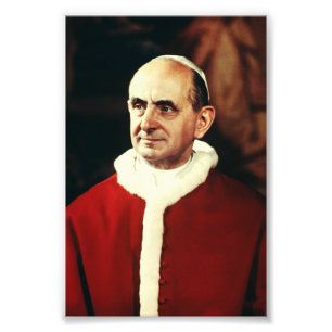 Foto San Papa Pablo VI jefe de la Iglesia católica 