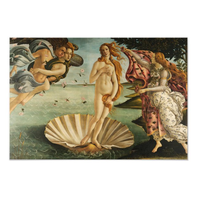 Foto Sandro Botticelli - El nacimiento de Venus (Frente)