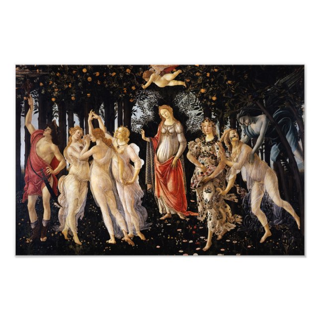 Foto Sandro Botticelli - La Primavera (Frente)