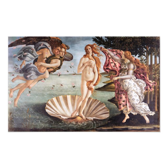 Foto Sandro Botticelli - Nacimiento de Venus (Frente)