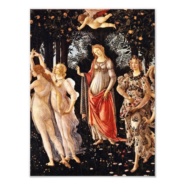Foto Sandro Botticelli - Primavera (Frente)