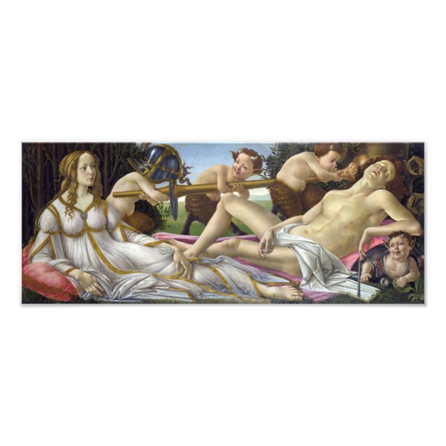 Foto Sandro Botticelli - Venus y Marte (Frente)