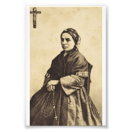 Foto Santa Bernadette Soubirous Arte Fino