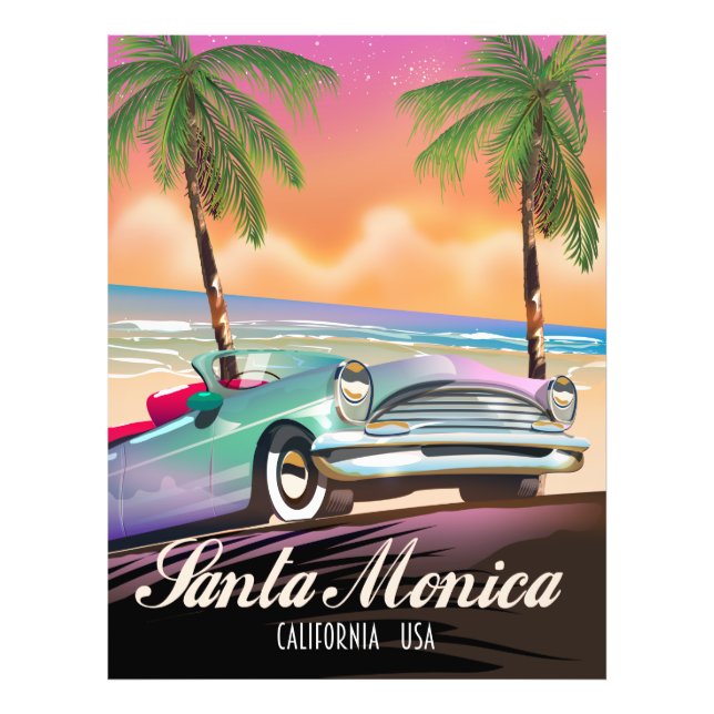 Foto Santa Mónica California EE. UU. (Frente)
