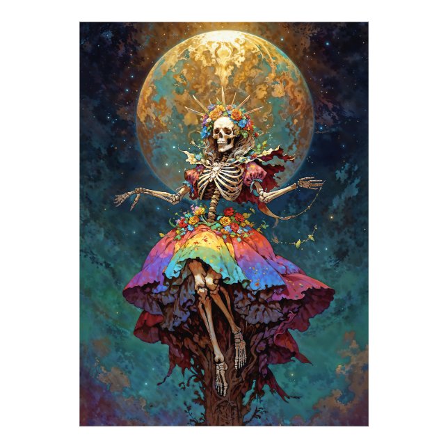 Foto Santa Muerte de los Siete Poderes (Frente)
