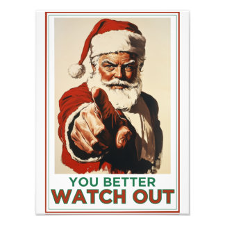 Foto ¡Santa quiere que creas! Impresiones de arte de Na