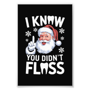 Foto Santa Sé que no usaste hilo dental Dentista Dental