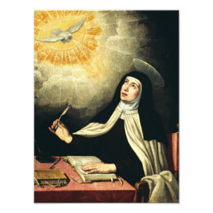 Foto Santa Teresa de Ávila Mística del Fuego Arte