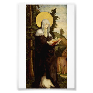Foto Santa Walpurga misionera medieval anglosajona