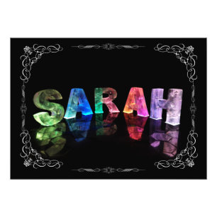 Foto Sarah - la Sarah conocida en 3D se enciende (la