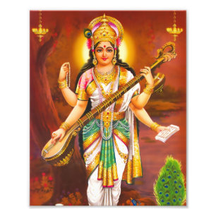 Foto Saraswati Print (8" x 10") - Versión 2